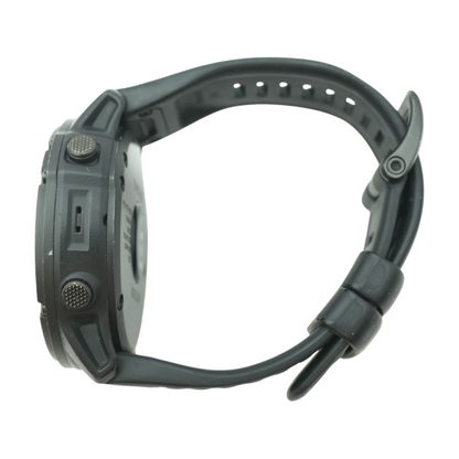 50mm Tactix Delta Black Smartwatch Black Band M/L