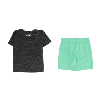 Under Armour Black Print Short Sleeve Set – Image 2