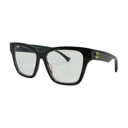 Black GG1302O Square Prescription Eyewear