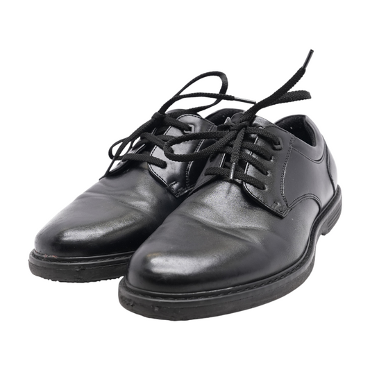 Black Lace-Up Dress Shoes