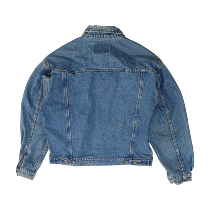 Gap Blue Solid Denim Jacket – Image 2