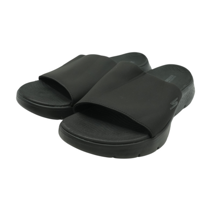 Skechers Black Athletic Slide – Image 1