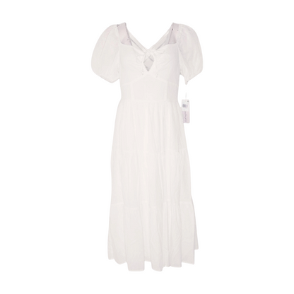 White Midi Dress