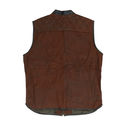 Zavatti Brown Solid Vest – Image 2