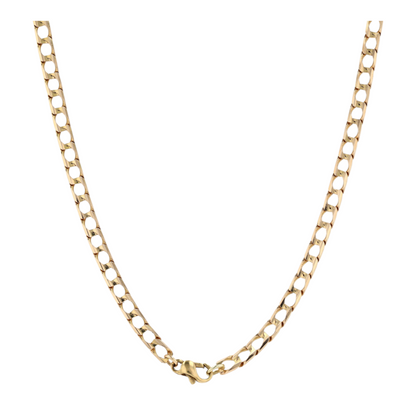 14K Yellow Gold Chain Necklace