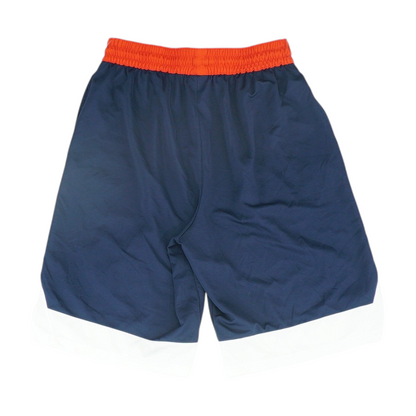 Navy Color Block Active Shorts