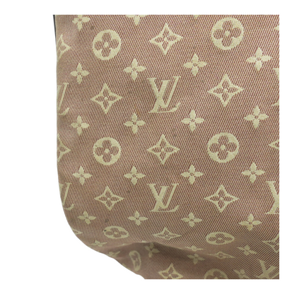 Tan Neverfull MM in Monogram Idylle canvas