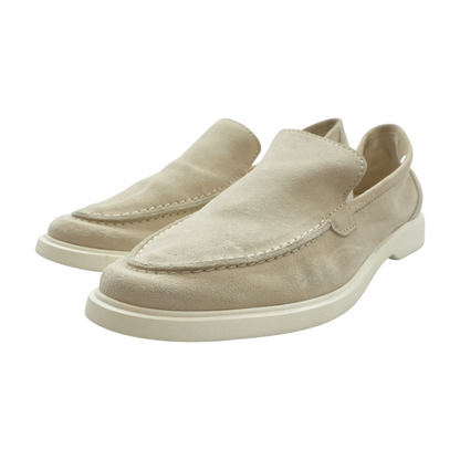 Beige Slip-On Flats