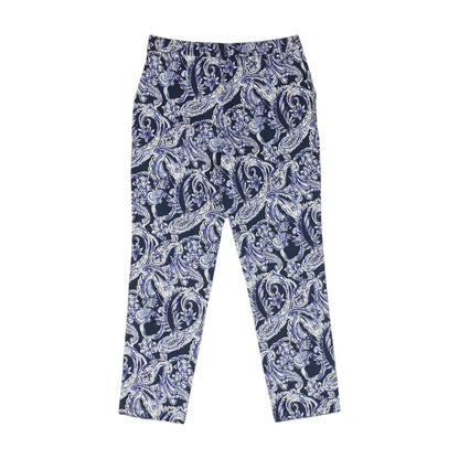 Blue Casual Pants