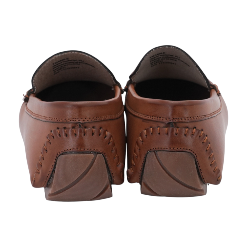 Brown Slip-On Dress Shoes