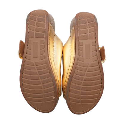 Gold Sandals