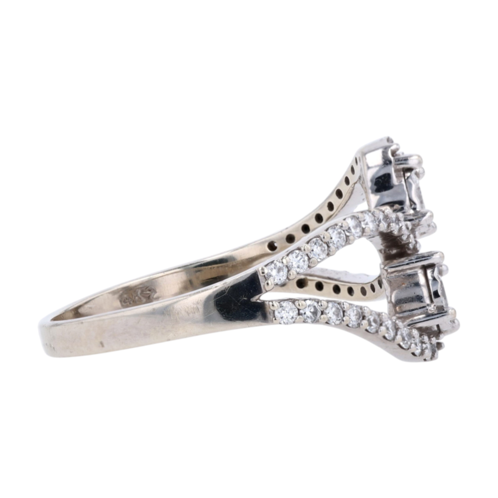 3/4 ctw 14K White Gold Diamond Fashion Ring