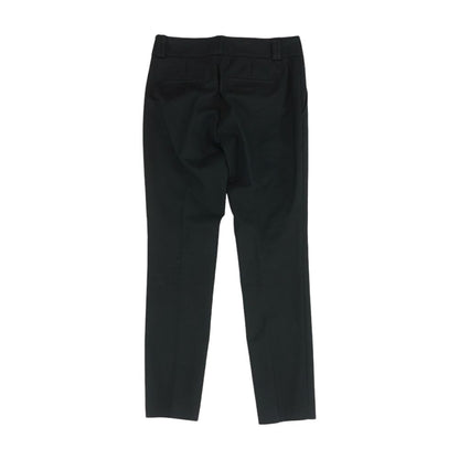 Black Solid Dress Pants