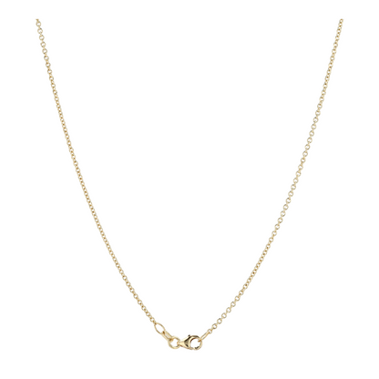 18K Yellow Gold Chain Necklace