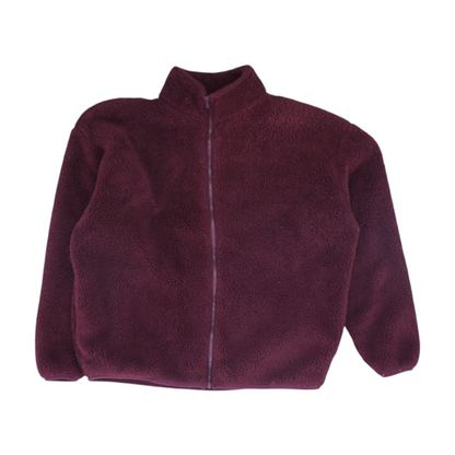 Burgundy Solid Jacket