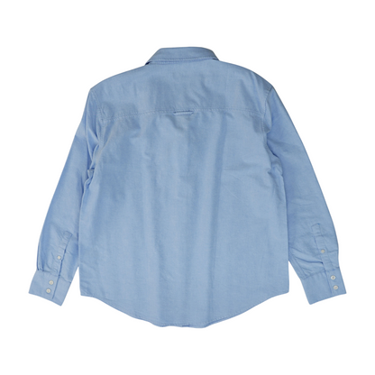 Blue Button Down