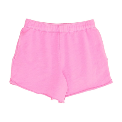 Pink Solid Active Shorts