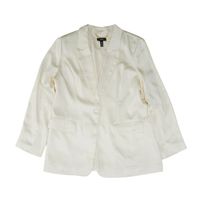 Ivory Solid Blazer