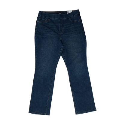Blue Petite High Rise Regular Jeans