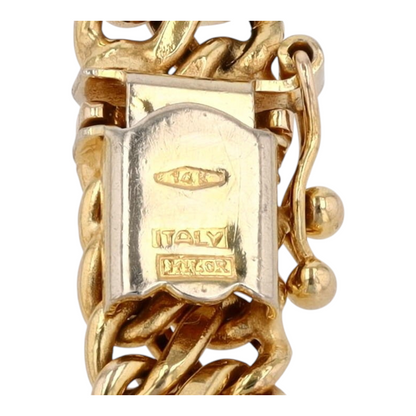14K Yellow Gold Chain Bracelet