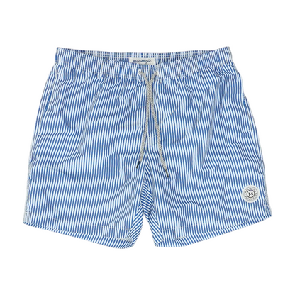 Blue Striped Swim Bottom