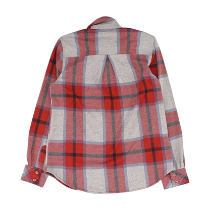 Red Plaid Flannel Button Down
