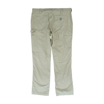 Khaki Straight Pants