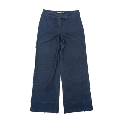 Blue Wide Leg Jeans