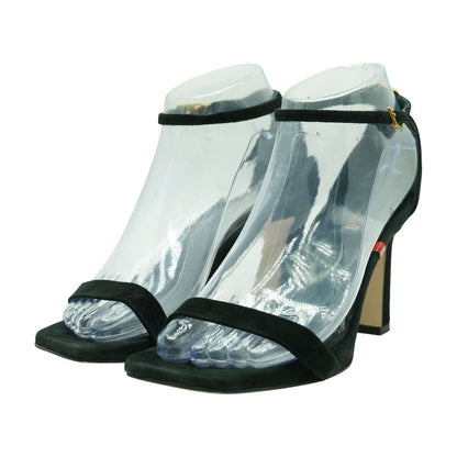 Black Heeled Sandals