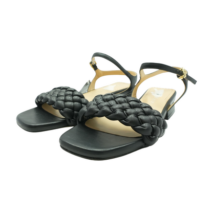 Black Heeled Sandals