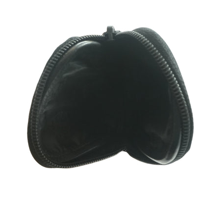 Black Leather Coin Pouch