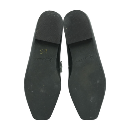 Black Slip-On Flats