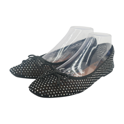 Black Slip-On Flats