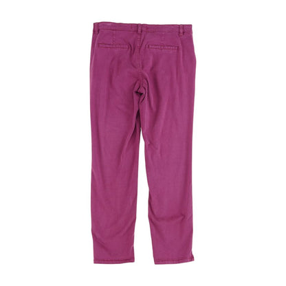Purple Solid Pants