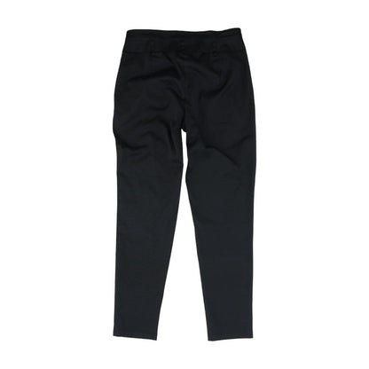 Black Solid Dress Pants