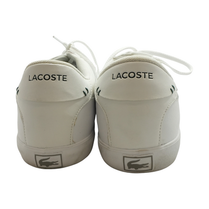 White Low-Top Athletic Shoes