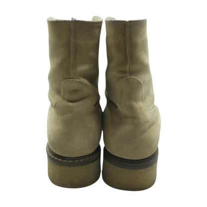 Beige Ankle Boots