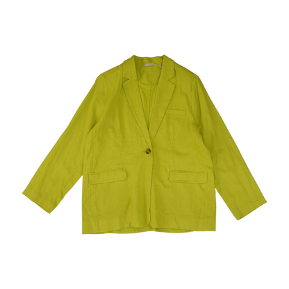 Green Solid Blazer