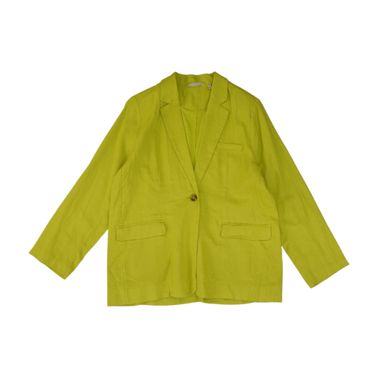 Green Solid Blazer