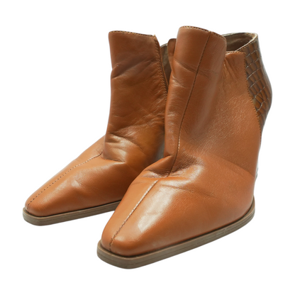 Brown Ankle Boots