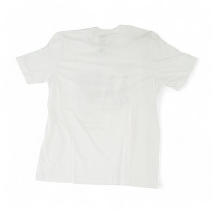 White Solid Crewneck T-Shirt