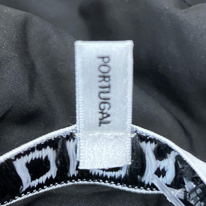 Black Quilted Macrocannage Technical Fabric Coat