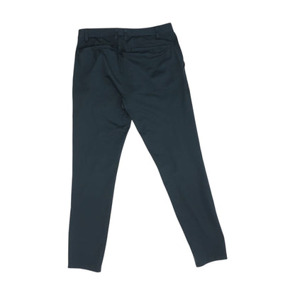 Black Solid Five Pocket Pants