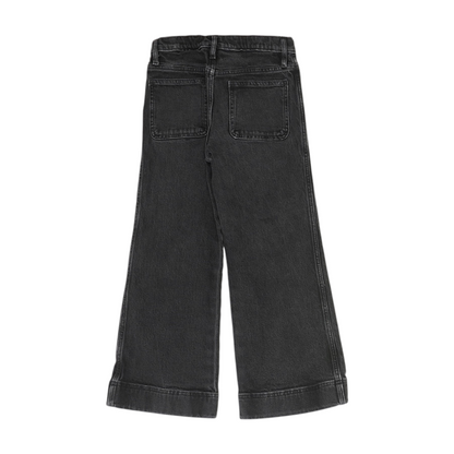 Black Solid Jeans