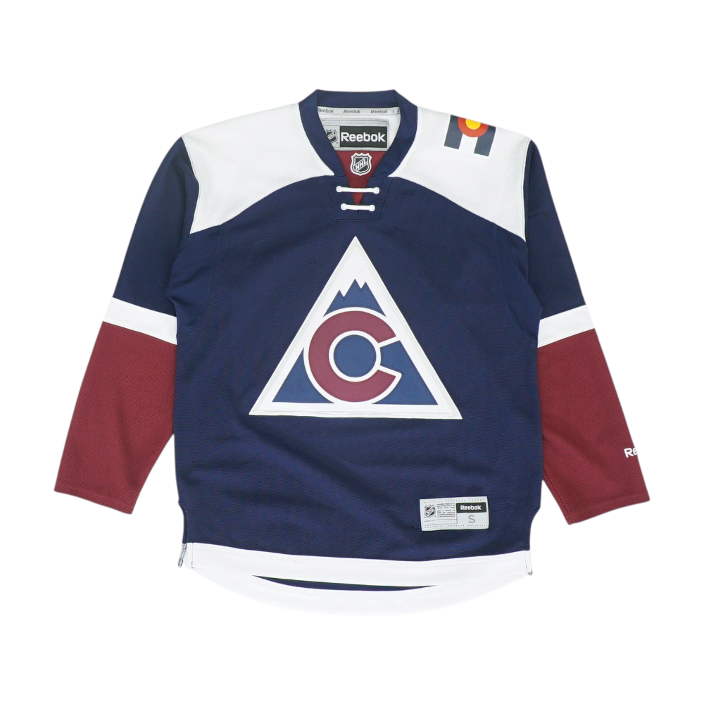 Men's Navy Colorado Avalanche Long Sleeve Jersey