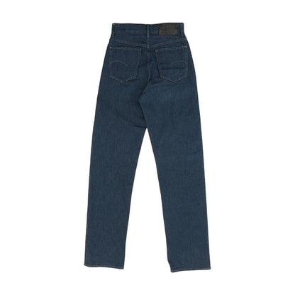 Blue High Rise Regular Jeans