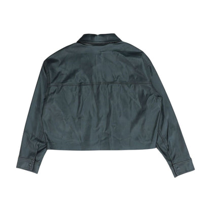 Black Faux Leather Jacket