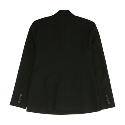 Black Solid Blazer