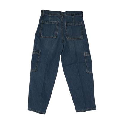 Blue Solid Jeans