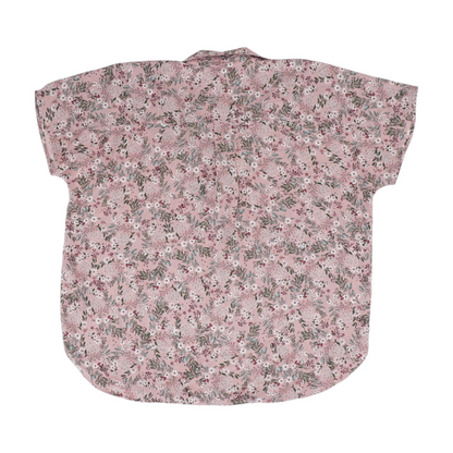 Pink Floral Blouse